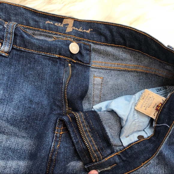 7 For All Mankind flare jeans size 29. - Picture 4 of 8